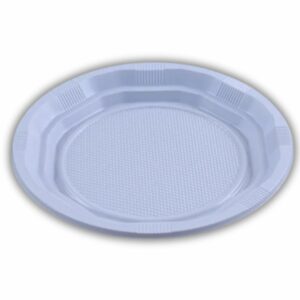 40 Small 7inch Classic White Plastic Plates