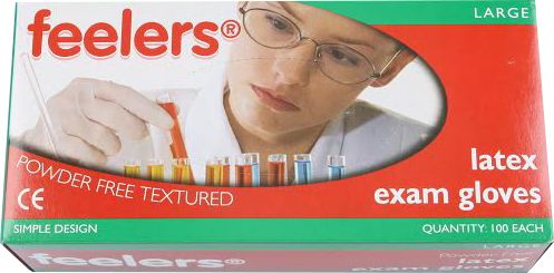 100 Large Latex Gloves