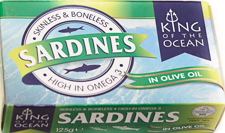 King of Ocean Skinless & Boneless Sardines in Olive Oil