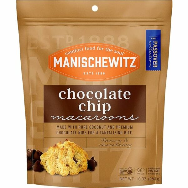 Manischewitz Gluten Free Chocolate Chip Macaroons - Image 2