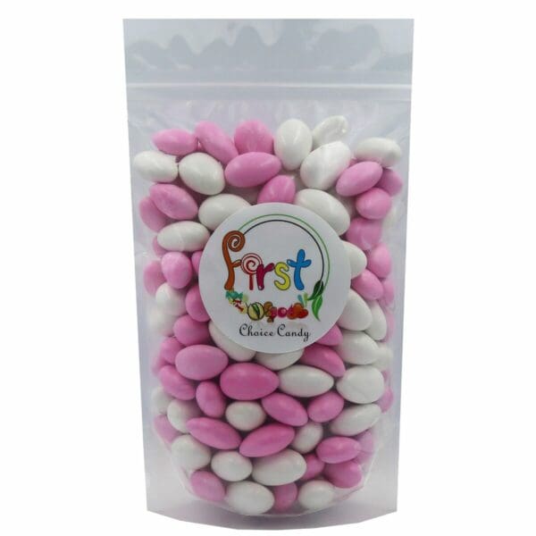 Liebers  Pink & White Jordan Almonds